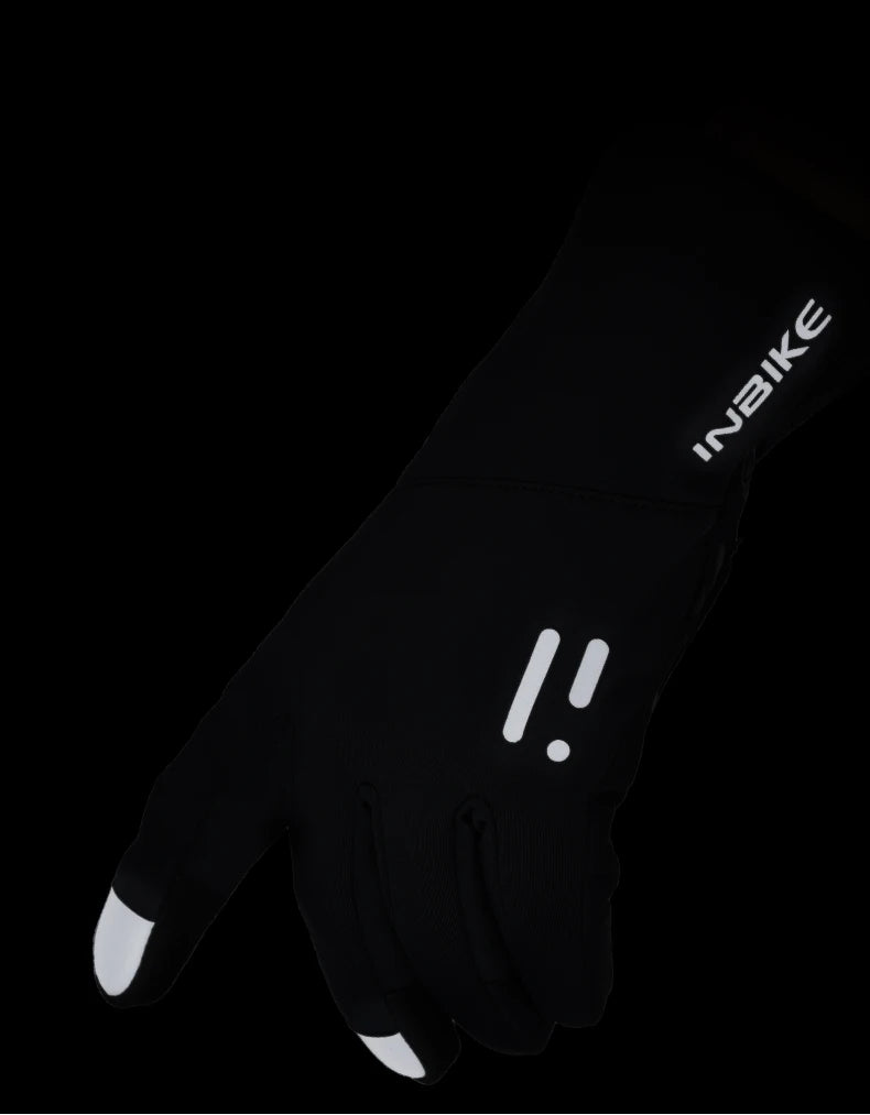 INBIKE Winter Cycling Gloves for Men Women Warm Fleece Biking Glove for Riding Bicycle Gloves Waterproof Touchscreen Accessories