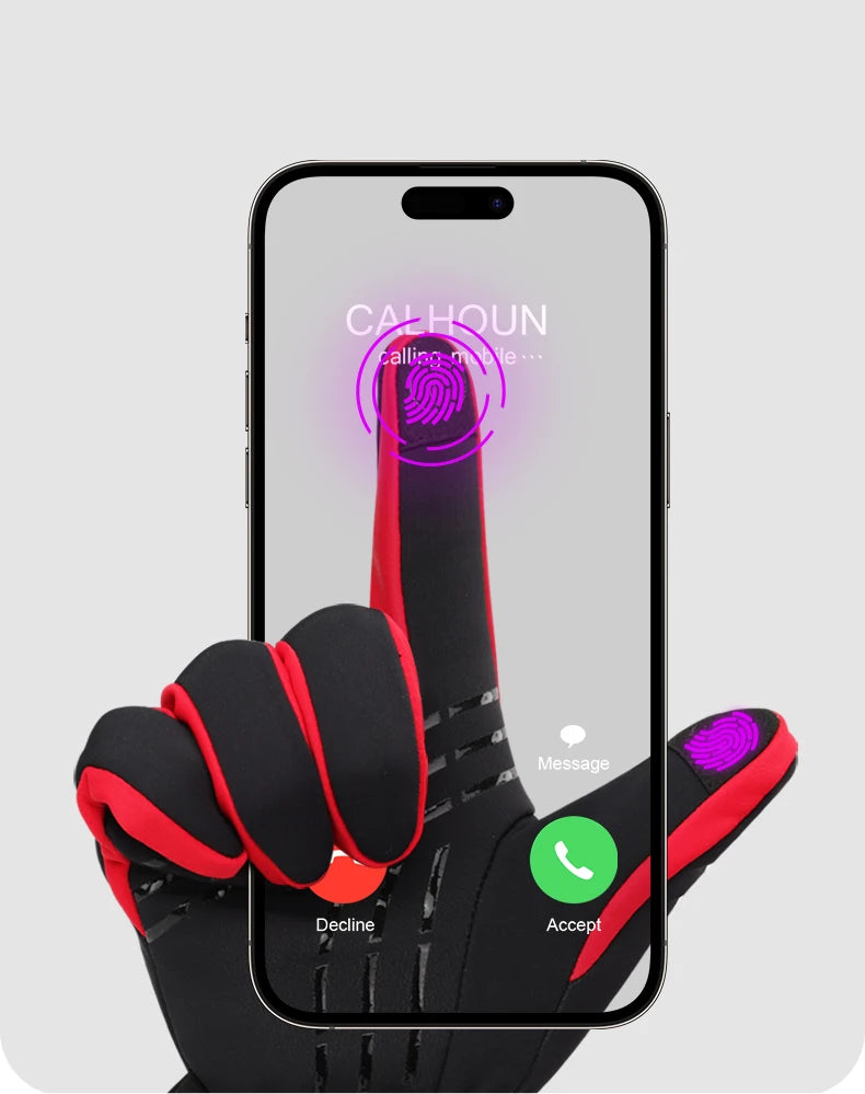 INBIKE Winter Cycling Gloves for Men Women Warm Fleece Biking Glove for Riding Bicycle Gloves Waterproof Touchscreen Accessories